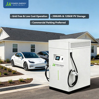 Système de stockage d'énergie par batterie JApower 40 kW 135 kWh avec chargeur EV, ESS solaire photovoltaïque pour le raccourcissement des pics de consommation commerciaux et EMS intelligent