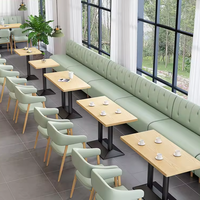 Mobilier de Restauration Professionnel Économique en PU : Tables, Chaises et Solutions de Repas d'Affaires en Gros, Style Américain pour Cafés et Glaciers