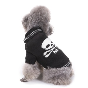 Maglione per Cani con Motivo Teschio, Basso MOQ, per Halloween e Natale, Abbigliamento Morbido in Maglia per Cani di Piccola, Media e Grande Taglia - Product Image 6