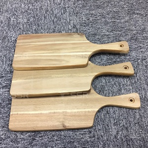 Planche à découper de cuisine de Restaurant, outil de service en bois d'acacia - Product Image 5