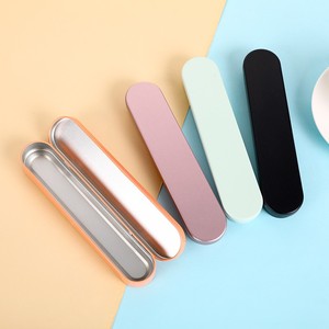 Değerli işbirliği için yüksek kalite Metal teneke kutular kalem gümüş hediye kutusu kalemler için Premium kılıf yazma aletleri - Product Image 2