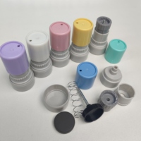 Atom Foam Sello personnalisé support en plastique rond 23mm Mini Ha Flash timbre pour bureau d'affaires timbres enseignant timbres