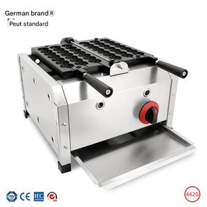 Ticari Gazlı Üçgen Waffle Makinesi LPG Şekilli Waffle Makinesi Özel Tatlı Üretimi İçin - Product Image 1