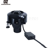 GOODZOOM Objectif de projecteur Bi Led 3 pouces 3.0 Feux de brouillard Feux de croisement Feux de brouillard Bi-led Car Lens Lamps Foglamp Biled for Ra V4