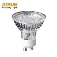 Spot LED GU10 sans scintillement, SMD 2835, 130V 230V, 5W 6W 7W, LED-GU10