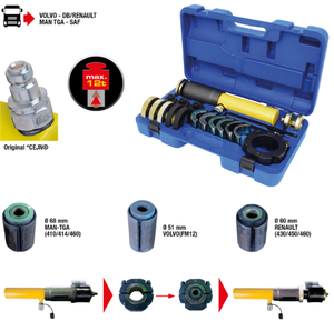 مجموعة أدوات محامل صامتة احترافية 19 قطعة لصيانة وإزالة وتركيب نظام تعليق الشاحنات - Product Image 2