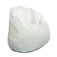 Meubles de salon nouveau Design citrouille pouf chaise doux pur et frais velours mousse canapé sac
