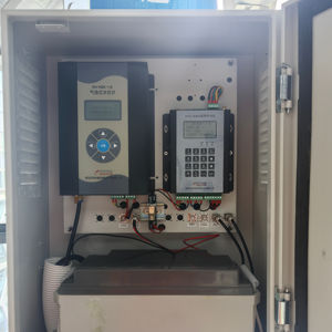 Station de surveillance de l'eau et du pluviomètre <span class=keywords><strong>à</strong></span> énergie solaire gérée <span class=keywords><strong>à</strong></span> distance avec affichage d'image - Product Image 2