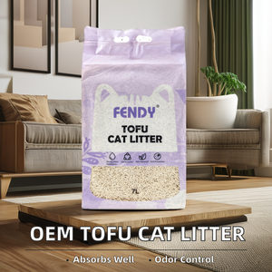 Arena para gatos Tofu de bentonita fuerte de aglomeración OEM al por mayor, suministros multifragancia para mascotas, arena para plantas, arena para gatos de maíz - Product Image 2