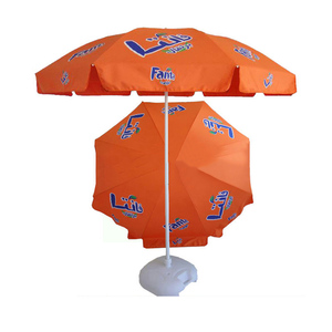 2m Fanta quảng cáo màu cam bãi biển Ô dù với logo đầy đủ màu sắc mẫu ô - Product Image 1