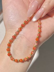 UM Jewelry Wholesale <b>Copper</b> Fashionable Versatile Beaded <b>Bracelet</b> For Unisex Casual Daily Wear - Product Image 3