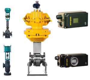 Con regulador de filtro Fisher 67CFR y SAMSON TROVIS SAFE 3793 Posicionador inteligente con comunicación HART Válvula de globo China - Product Image 1