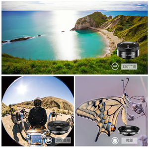 Kit universel d'objectifs <span class=keywords><strong>pour</strong></span> appareil photo de téléphone portable APEXEL 4 en 1, télescope monoculaire <span class=keywords><strong>pour</strong></span> téléphone portable 22X, objectif grand angle macro fisheye <span class=keywords><strong>pour</strong></span> <span class=keywords><strong>iPhone</strong></span> - Product Image 3