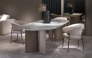 Mobilier moderne pour la maison <span class=keywords><strong>chaise</strong></span> de café <span class=keywords><strong>beige</strong></span> teddy <span class=keywords><strong>tissu</strong></span> meubles dossier <span class=keywords><strong>noir</strong></span> pieds salle à manger - Product Image 4