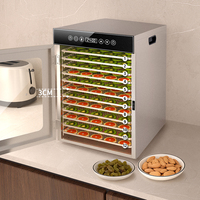 De nieuwste, vergrote 12-laags gedroogde-fruitmachine met touchscreen en grote capaciteit, geschikt voor huishoudelijk en commercieel gebruik.