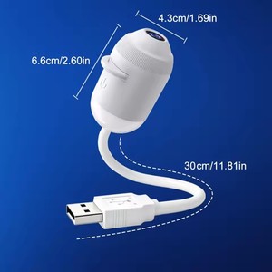 Projecteur de Galaxie Veilleuse à Luminosité Réglable, Lampe USB Rotative à 360 Degrés avec 3/6/12/24 Diapositives de Films - Product Image 5