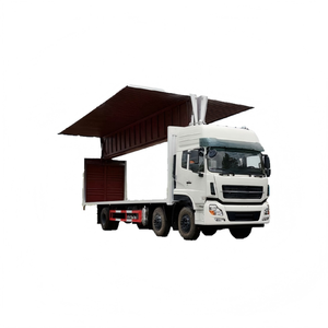 Commercial Electric flatbed transporter flatbed transport truck Low Bed Excavator Carrier Truck for <b>Machinery</b> support OEM custom - Product Image 2