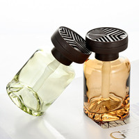 Vente en gros de flacons diffuseurs vides ronds de 120 ml, flacon diffuseur en verre ambré de luxe, flacon diffuseur de parfum pour voiture