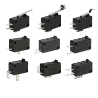 Micro-interrupteur KW3 pour friteuse à air, 3 broches, plastique, 250V 0.1A, IP53, certifié CE, mini électronique