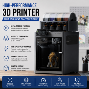 EU Lab X2D Automatic FDM 3D <b>Printer</b> with Tempered Glass Hot Bed 220x220x250mm Build Volume USB Auto Leveling - Product Image 1