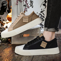 Chaussures Basses Décontractées Tendance pour Homme, Semelle Souple Hiver, Chaussures de Course Respirantes Légères, Grandes Tailles, Polyvalentes pour Loisirs Extérieurs