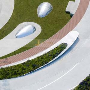 Escultura Decorativa de Acero Inoxidable Estilo Art Deco ANW2177, Edición Aniversario, Hecho en China, Ofrece Expresión Artística Personalizada - Product Image 5