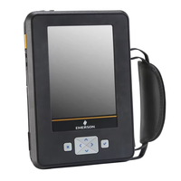 Communicateur de terrain Hart Emerson AMS Trex 4-20 mA, appareils 375 et 475, en acier inoxydable, batterie rechargeable 1,2 V, portée de 1 km
