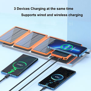 2023 nouveau <span class=keywords><strong>Amazon</strong></span> multifonctionnel grande capacité étanche <span class=keywords><strong>Portable</strong></span> pliant sans fil charge rapide banque d'énergie <span class=keywords><strong>solaire</strong></span> pour l'extérieur - Product Image 2