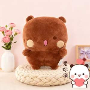 Jouets en peluche super doux en coton PP, mignons, à capuche, pour un cadeau d'<span class=keywords><strong>anniversaire</strong></span> à la <span class=keywords><strong>meilleure</strong></span> <span class=keywords><strong>amie</strong></span> d'une fille - Product Image 3