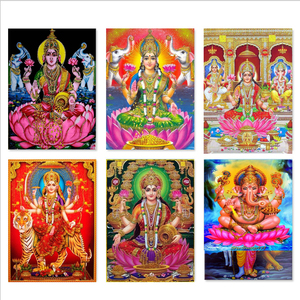 Bán Buôn 30*40Cm Đầy Đủ Khoan Ấn Độ Tôn Giáo Sơn Kim Cương Kim Cương Cho Phòng Khách Trang Trí Ấn Độ Phật Tượng - Product Image 3