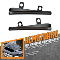 Feux de signalisation latéraux LED ambre pour carénage et pare-brise Harley Touring 2024-2026 CVO Road Glide ST FLTRXSTSE FLTRX