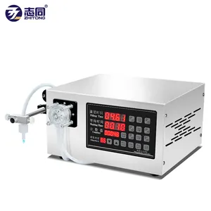 ZhiTong Semi-automatic Peristaltic Pump Filling Machine, for Essential Oil, Hydrosol, Body wash, Shampoo, Essence, Mask liquid