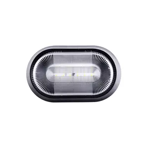 RVPL-Lampe à crêpes <span class=keywords><strong>LED</strong></span> lumineuse pour <span class=keywords><strong>camping</strong></span>-<span class=keywords><strong>car</strong></span>, montage en surface, <span class=keywords><strong>12</strong></span> <span class=keywords><strong>volts</strong></span>, mur <span class=keywords><strong>extérieur</strong></span>, plafond, porche, couleur blanche et noire - Product Image 1