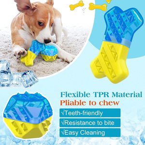 Juguetes <span class=keywords><strong>Para</strong></span> morder <span class=keywords><strong>para</strong></span> mascotas, juguete de dentición flexible, interactivo, congelador, refrigeración, herramienta de entrenamiento <span class=keywords><strong>para</strong></span> <span class=keywords><strong>perros</strong></span> congelados, Verano - Product Image 6