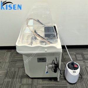 Bac à shampooing Kisen pour salon de coiffure, équipement complet, fonctions variées, déplacement pratique, utilisation polyvalente - Product Image 4