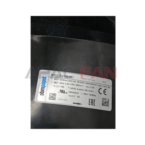 พัดลมแกน AC ขนาด 270 มม. รุ่น W2D270-EB26-08 ยี่ห้อ ebm-papst สำหรับระบบระบายความร้อนและระบายอากาศอุตสาหกรรม HVAC - Product Image 3