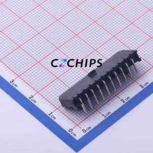 FWF30005-S10B22K6B Wire-to-Board Pin Header Bent Lead Through Hole,P=3mm Connector 1x10P 3mm Right Angle Insert 10P - Product Image 2