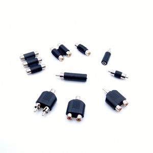 Connettore a Y Splitter <span class=keywords><strong>RCA</strong></span>, Adattatore Audio AV da <span class=keywords><strong>1</strong></span> a <span class=keywords><strong>2</strong></span> <span class=keywords><strong>RCA</strong></span> Maschio e Femmina - Product Image 6