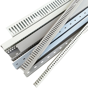 תעלות כבלים מחורצות <span class=keywords><strong>PVC</strong></span> של BXYC OEM 25*25 מ\\\"מ/40*40 מ\\\"מ 2 מטר ליחידה, תעלות חיווט פתוחות - Product Image 6