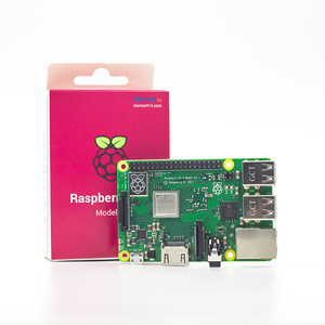 Raspberry Pi 3 Modelo B+ Original de 64 Bits, 1.4 GHz, Cuatro Núcleos, Wifi, BT, E14, Mini PC, Placa Base, Componente Electrónico, Placa de Desarrollo R - Product Image 1