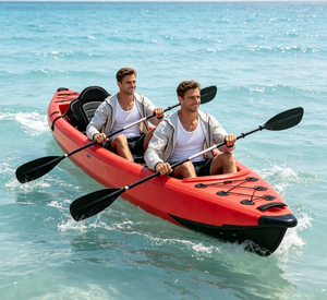 Kayak gonflable le plus vendu directement de l'usine, avec plancher Drop Stitch, kayak 2 places pour une performance de pêche stable et le camping - Product Image 1