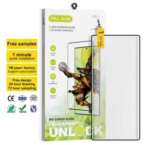 Monkey King OG ultra-mince pleine colle 9H verre protecteur accessoires de téléphone pour écran incurvé téléphone verre trempé HD Transparent - Product Image 1