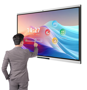 Paneles de pared interactivos multimedia todo en uno para videoconferencias 4K con pantalla táctil inteligente para enseñanza, capacitación y reuniones - Product Image 1