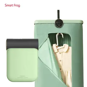 Secador elétrico inteligente, secador portátil de roupas com design portátil de sapo, roupas de pendurar para uso doméstico e viagem
