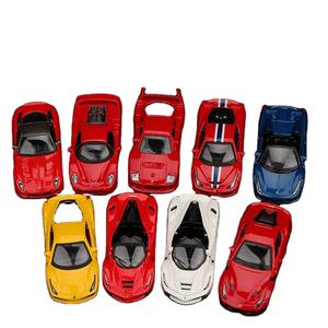 Colección de Autos Bburago a Escala 1:64 de Metal para Adultos y Niños Ferrari SF90 <span class=keywords><strong>SP1</strong></span> 599GTO F50 458Spider 488GTB Vehículos de Juguete a Fricción - Product Image 3