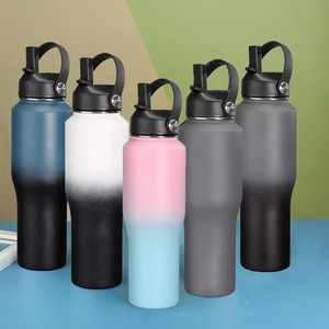 Botella de Agua Silverjet de 32 oz, de Acero Inoxidable, Aislada al Vacío, de Doble Pared, con Tapa Deportiva, Apta para Portavasos de Auto, para Bebidas Frías y Calientes - Product Image 2