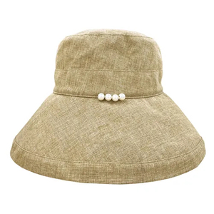 Fully wrapped women's daily fisherman <b>hat</b> shading fisherman <b>hat</b> polyester fiber material <b>hat</b> - Product Image 3