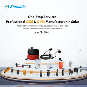 Slocable Tùy Chỉnh Lõi Đơn Và Lõi Kép PV Mô-đun Cáp 2.5mm2 4mm2 6mm2 10mm2 16mm2 - Product Image 4