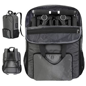 Bolsa de viaje para <span class=keywords><strong>cochecito</strong></span>, mochila de control de puerta para viaje en avión, bolsa de transporte para <span class=keywords><strong>cochecito</strong></span> ligera y duradera para familias - Product Image 4