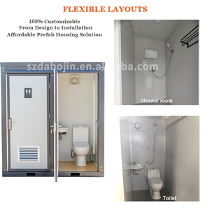 Toilettes portables démontables pour événements extérieurs, concerts, conventions, événements sportifs et hôtels - Product Image 4